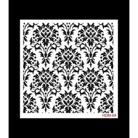 Cadence Home Decor HDM-64 Midi Stencil 25x25 cm Boyama Şablonu