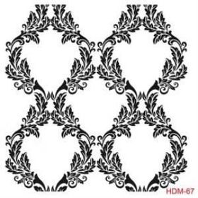 Cadence Home Decor HDM-67 Midi Stencil 25x25 cm Boyama Şablonu