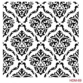 Cadence Home Decor HDM-69 Midi Stencil 25x25 cm Boyama Şablonu