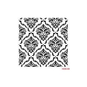 Cadence Home Decor HDM-69 Midi Stencil 25x25 cm Boyama Şablonu