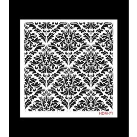Cadence Home Decor HDM-71 Midi Stencil 25x25 cm Boyama Şablonu