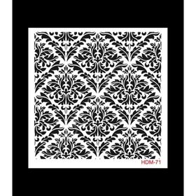 Cadence Home Decor HDM-71 Midi Stencil 25x25 cm Boyama Şablonu