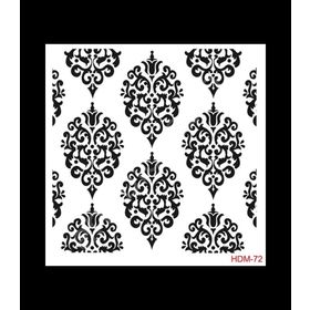 Cadence Home Decor HDM-72 Midi Stencil 25x25 cm Boyama Şablonu