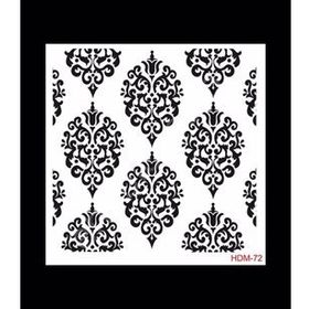 Cadence Home Decor HDM-72 Midi Stencil 25x25 cm Boyama Şablonu