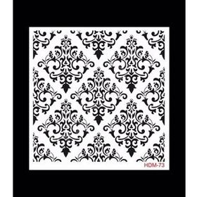 Cadence Home Decor HDM-73 Midi Stencil 25x25 cm Boyama Şablonu