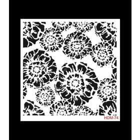 Cadence Home Decor HDM-74 Midi Stencil 25x25 cm Boyama Şablonu