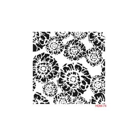 Cadence Home Decor HDM-74 Midi Stencil 25x25 cm Boyama Şablonu