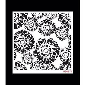 Cadence Home Decor HDM-74 Midi Stencil 25x25 cm Boyama Şablonu