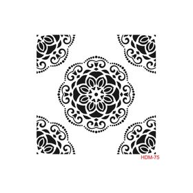 Cadence Home Decor HDM-75 Midi Stencil 25x25 cm Boyama Şablonu