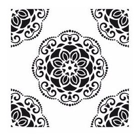 Cadence Home Decor HDM-75 Midi Stencil 25x25 cm Boyama Şablonu