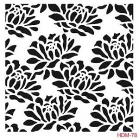 Cadence Home Decor HDM-78 Midi Stencil 25x25 cm Boyama Şablonu