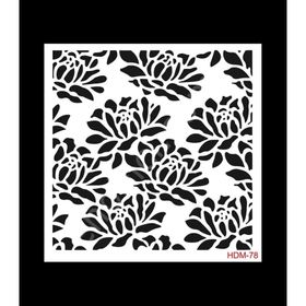 Cadence Home Decor HDM-78 Midi Stencil 25x25 cm Boyama Şablonu