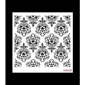 Cadence Home Decor HDM-80 Midi Stencil 25x25 cm Boyama Şablonu