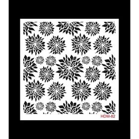Cadence Home Decor HDM-82 Midi Stencil 25x25 cm Boyama Şablonu