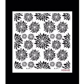 Cadence Home Decor HDM-82 Midi Stencil 25x25 cm Boyama Şablonu