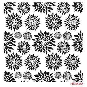 Cadence Home Decor HDM-82 Midi Stencil 25x25 cm Boyama Şablonu