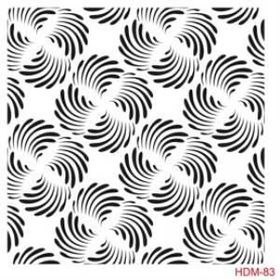 Cadence Home Decor HDM-83 Midi Stencil 25x25 cm Boyama Şablonu