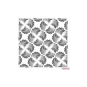 Cadence Home Decor HDM-83 Midi Stencil 25x25 cm Boyama Şablonu