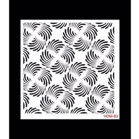 Cadence Home Decor HDM-83 Midi Stencil 25x25 cm Boyama Şablonu