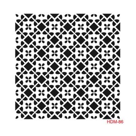 Cadence Home Decor HDM-86 Midi Stencil 25x25 cm Boyama Şablonu