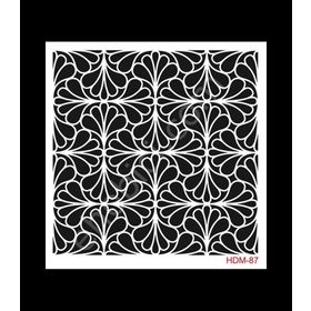Cadence Home Decor HDM-87 Midi Stencil 25x25 cm Boyama Şablonu