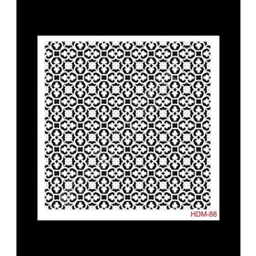 Cadence Home Decor HDM-88 Midi Stencil 25x25 cm Boyama Şablonu