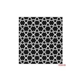 Cadence Home Decor HDM-89 Midi Stencil 25x25 cm Boyama Şablonu