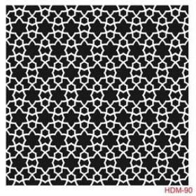 Cadence Home Decor HDM-90 Midi Stencil 25x25 cm Boyama Şablonu