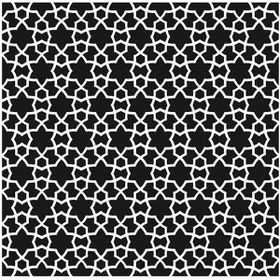 Cadence Home Decor HDM-90 Midi Stencil 25x25 cm Boyama Şablonu