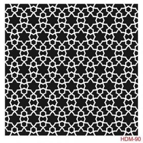 Cadence Home Decor HDM-90 Midi Stencil 25x25 cm Boyama Şablonu