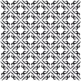 Cadence Home Decor HDM-91 Midi Stencil 25x25 cm Boyama Şablonu