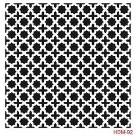 Cadence Home Decor HDM-92 Midi Stencil 25x25 cm Boyama Şablonu