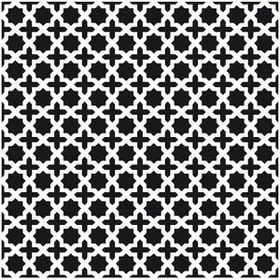 Cadence Home Decor HDM-92 Midi Stencil 25x25 cm Boyama Şablonu