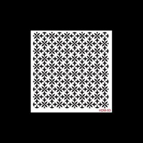Cadence Home Decor HDM-93 Midi Stencil 25x25 cm Boyama Şablonu
