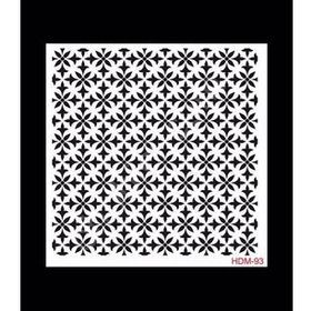 Cadence Home Decor HDM-93 Midi Stencil 25x25 cm Boyama Şablonu