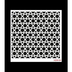 Cadence Home Decor HDM-94 Midi Stencil 25x25 cm Boyama Şablonu
