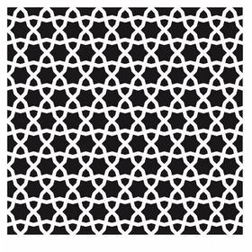 Cadence Home Decor HDM-94 Midi Stencil 25x25 cm Boyama Şablonu