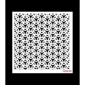 Cadence Home Decor HDM-95 Midi Stencil 25x25 cm Boyama Şablonu