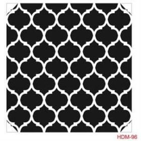 Cadence Home Decor HDM-96 Midi Stencil 25x25 cm Boyama Şablonu
