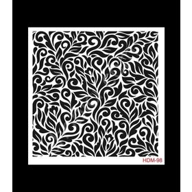 Cadence Home Decor HDM-98 Midi Stencil 25x25 cm Boyama Şablonu
