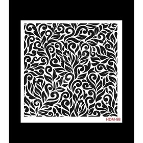 Cadence Home Decor HDM-98 Midi Stencil 25x25 cm Boyama Şablonu