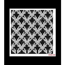 Cadence Home Decor HDM-99 Midi Stencil 25x25 cm Boyama Şablonu