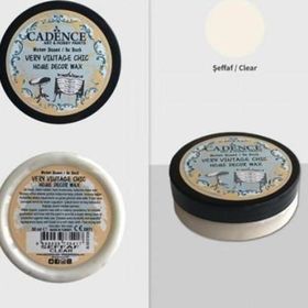 Cadence Home Decor Wax 50ml-Şeffaf