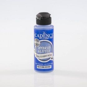 Cadence HSA115 Gece Mavi 120 ml Multisurface Altın Simli Akrilik Boya