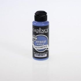 Cadence HSA115 Gece Mavi 120 ml Multisurface Altın Simli Akrilik Boya