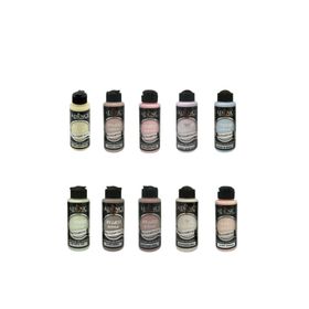 Cadence Hybrid 120 ml 10'lu Pastel Renkler Akrilik Boya Seti