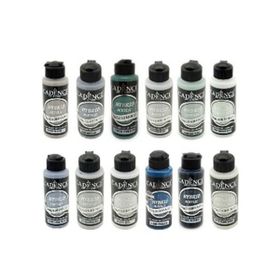 Cadence Hybrid 120 ml Soğuk Renkler Akrilik Boya Seti
