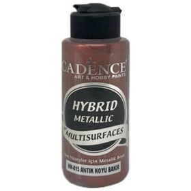 Cadence Hybrid Metalik Akrilik Antik Koyu Bakır 120 ml Akrilik Boya