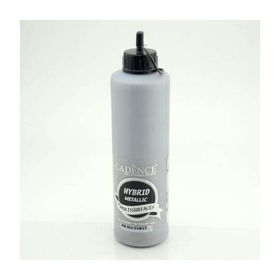 Cadence Hybrid Metalik Gümüş 500 ml Akrilik Boya