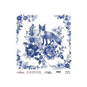 Cadence K-004 30x30 Dünya'nın Mavi Tonları Pirinç Dekopaj